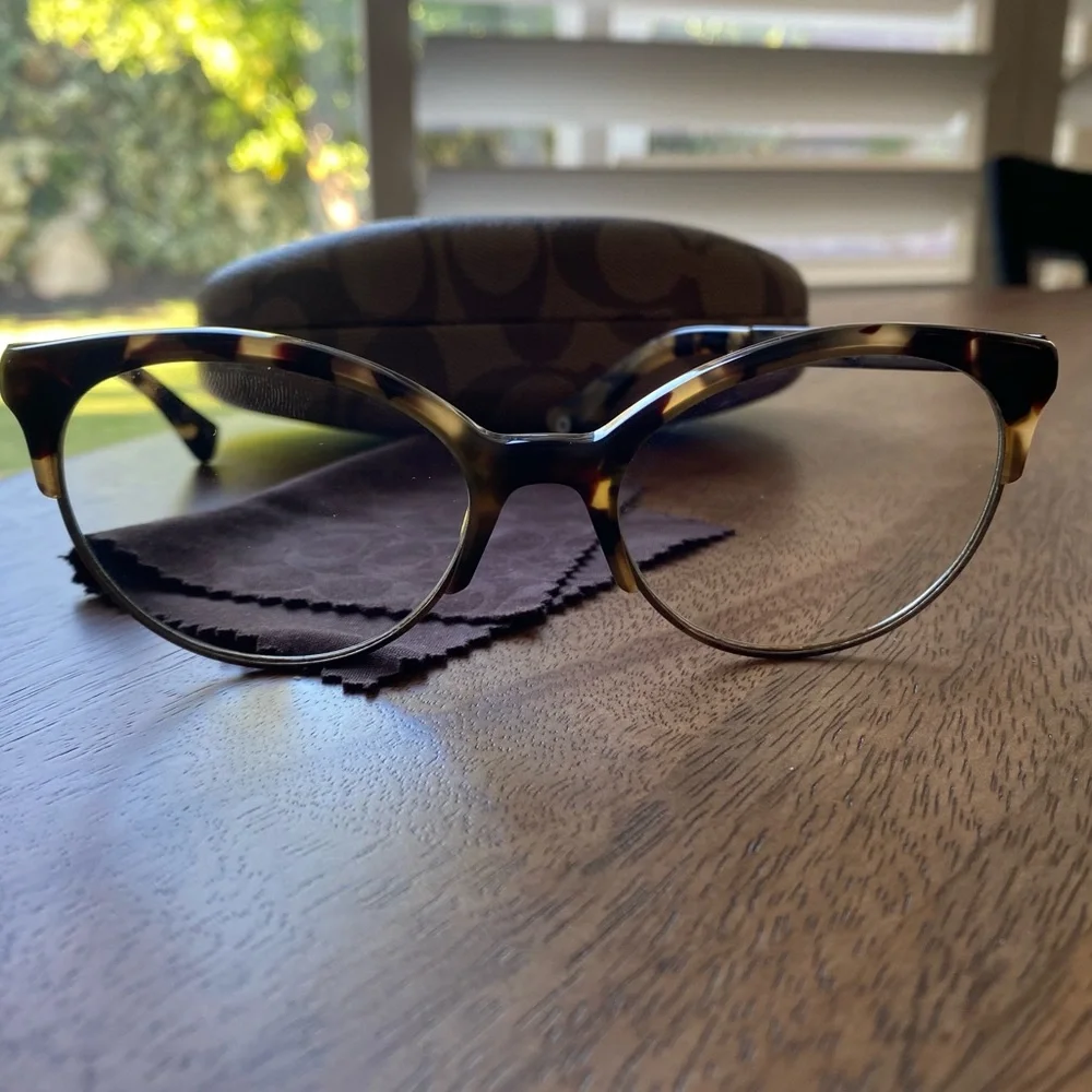 Coach Lourdes Optical Frames (LENS are Rx)